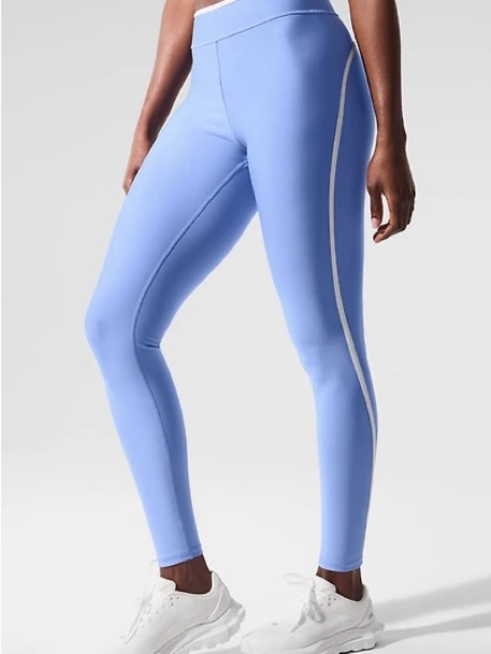 Alo Airlift Charger High-Rise Light Blue Performance Leggings